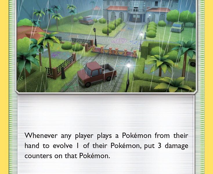 Po Town Pokemon Kaart