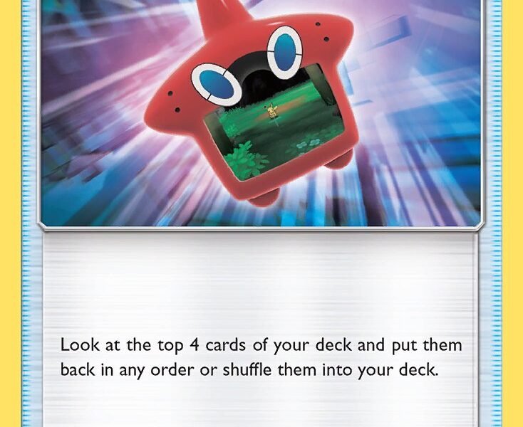 Rotom Dex Poké Finder Mode Pokemon Kaart