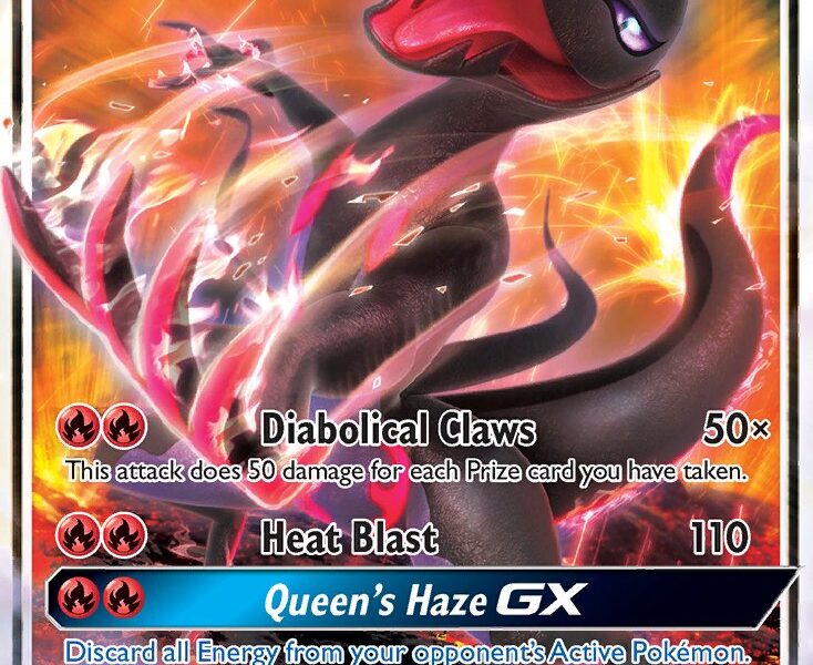 Salazzle-GX Pokemon Kaart