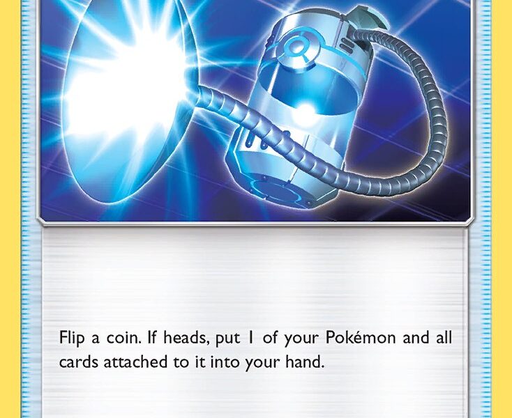 Super Scoop Up Pokemon Kaart