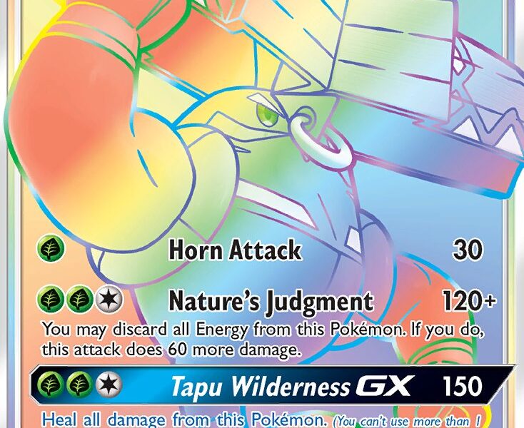 Tapu Bulu-GX Pokemon Kaart