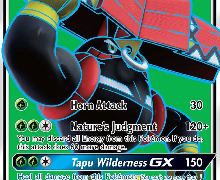 Tapu Bulu-GX Pokemon Kaart
