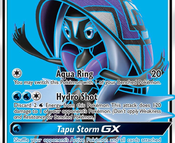 Tapu Fini-GX Pokemon Kaart