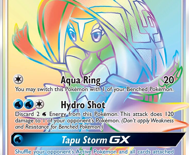 Tapu Fini-GX Pokemon Kaart