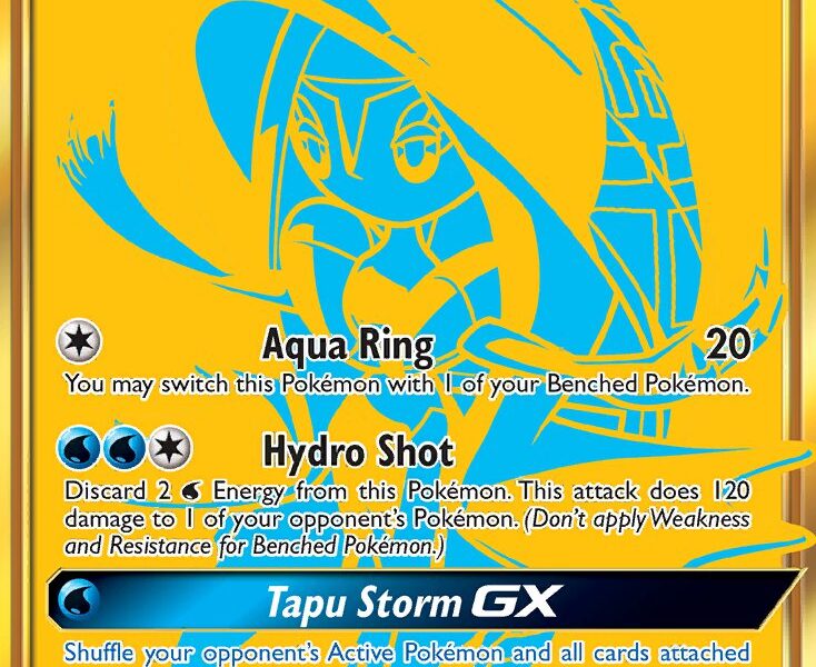 Tapu Fini-GX Pokemon Kaart