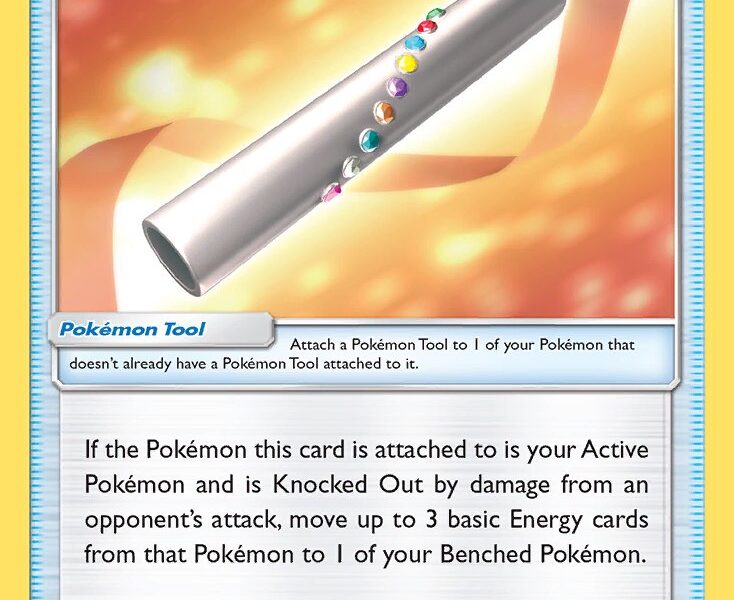 Wishful Baton Pokemon Kaart