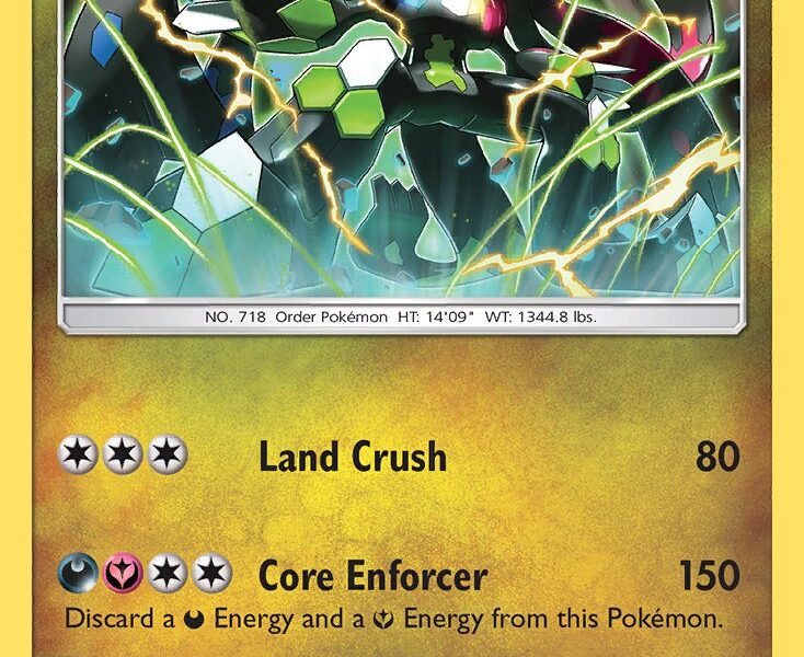 Zygarde Pokemon Kaart