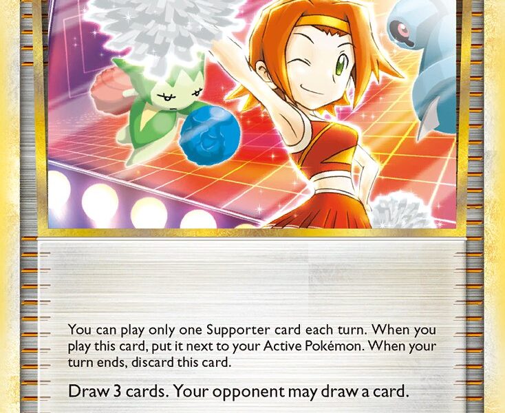 Cheerleader’s Cheer Pokemon Kaart