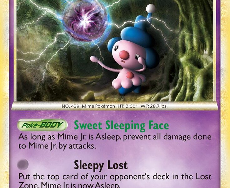 Mime Jr. Pokemon Kaart