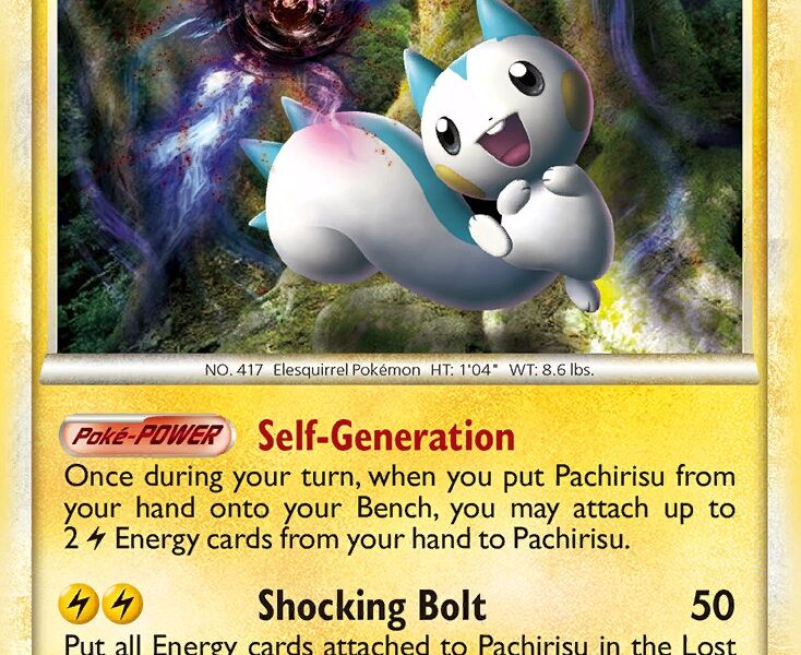 Pachirisu Pokemon Kaart