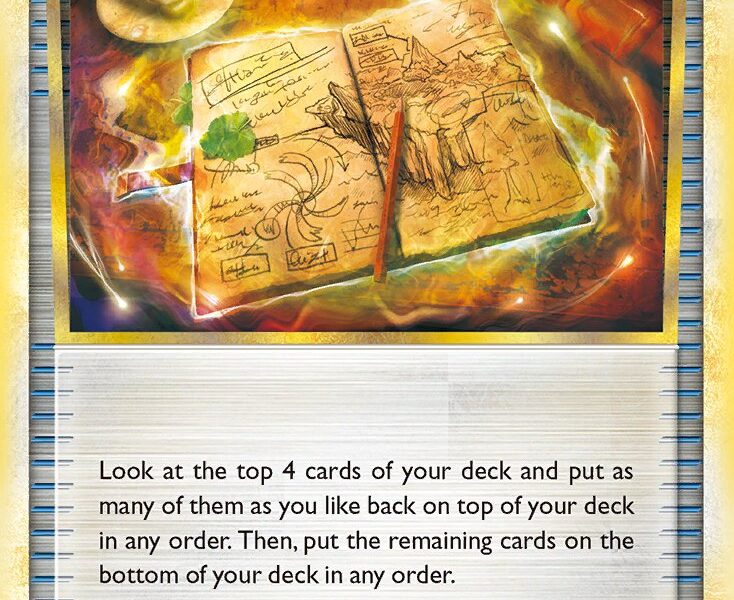 Research Record Pokemon Kaart
