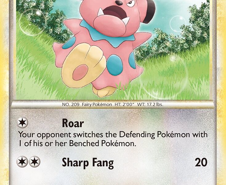 Snubbull Pokemon Kaart