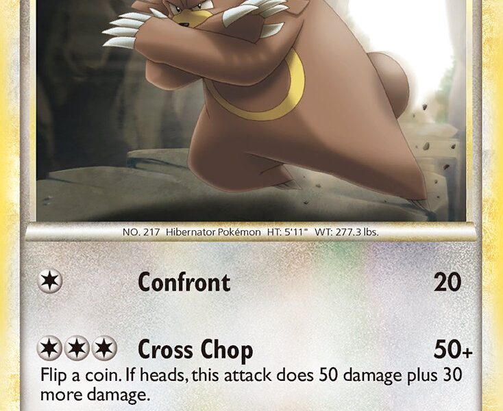 Ursaring Pokemon Kaart