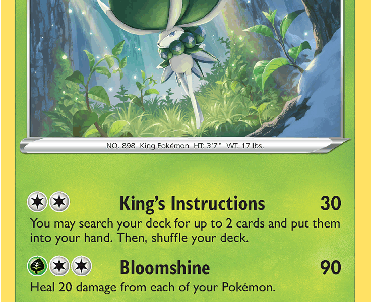 Calyrex Pokemon Kaart