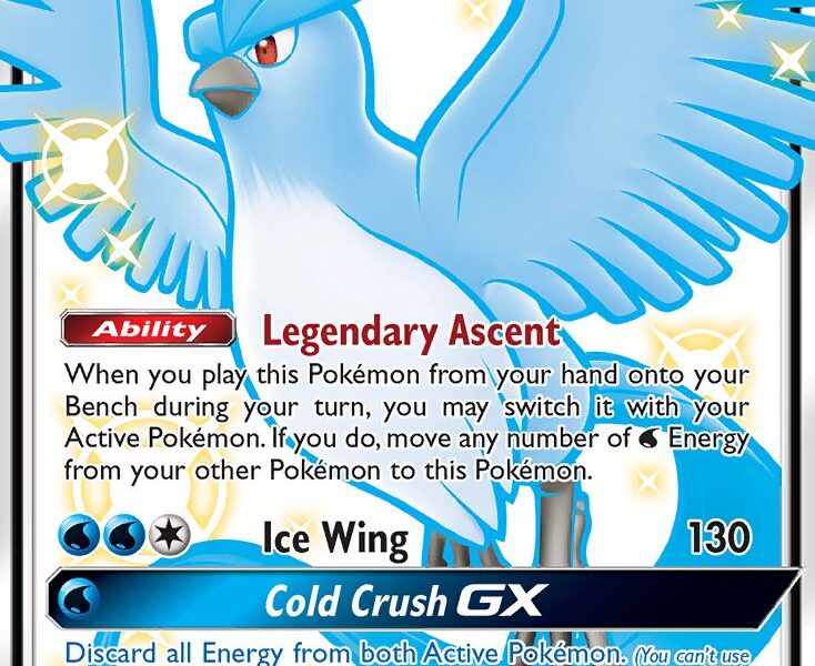 Articuno-GX Pokemon Kaart