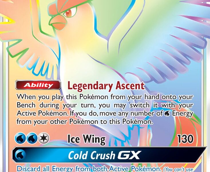Articuno-GX Pokemon Kaart