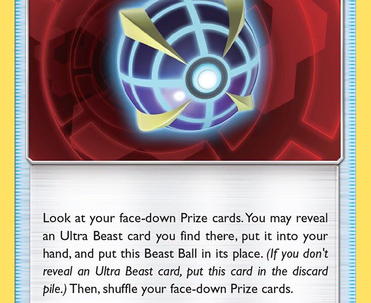 Beast Ball Pokemon Kaart