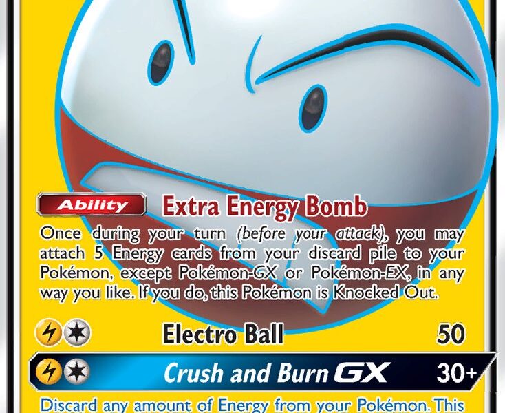 Electrode-GX Pokemon Kaart