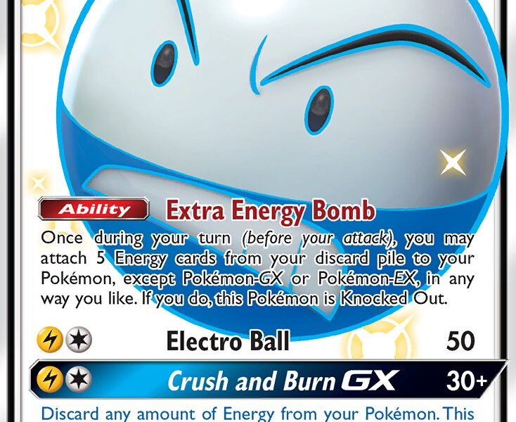 Electrode-GX Pokemon Kaart