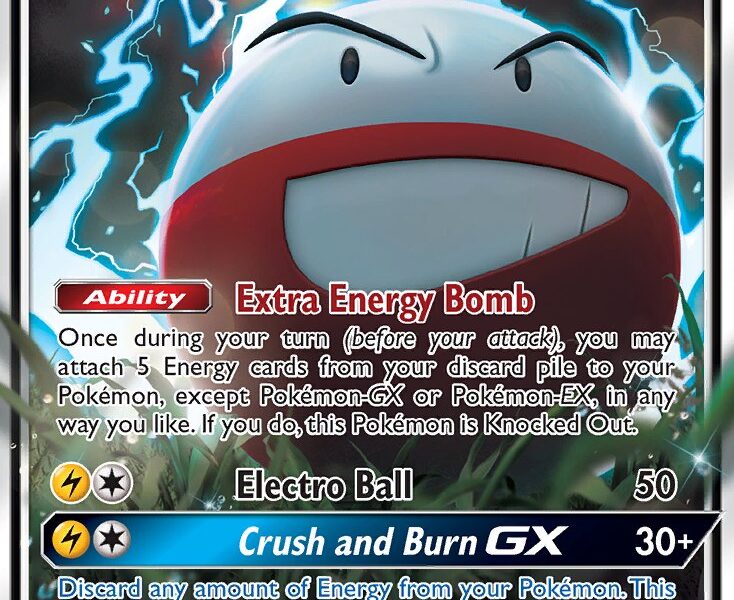 Electrode-GX Pokemon Kaart