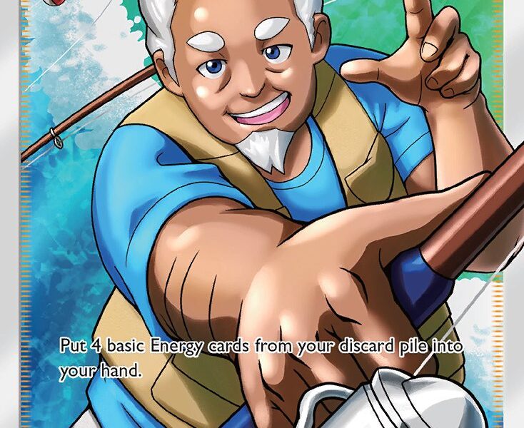Fisherman Pokemon Kaart