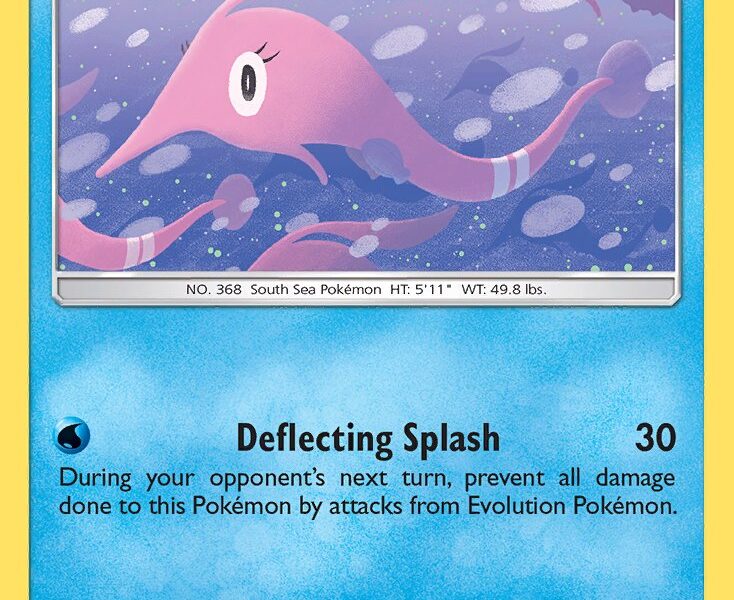 Gorebyss Pokemon Kaart