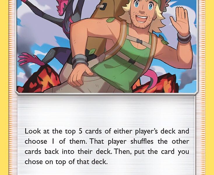 Hiker Pokemon Kaart