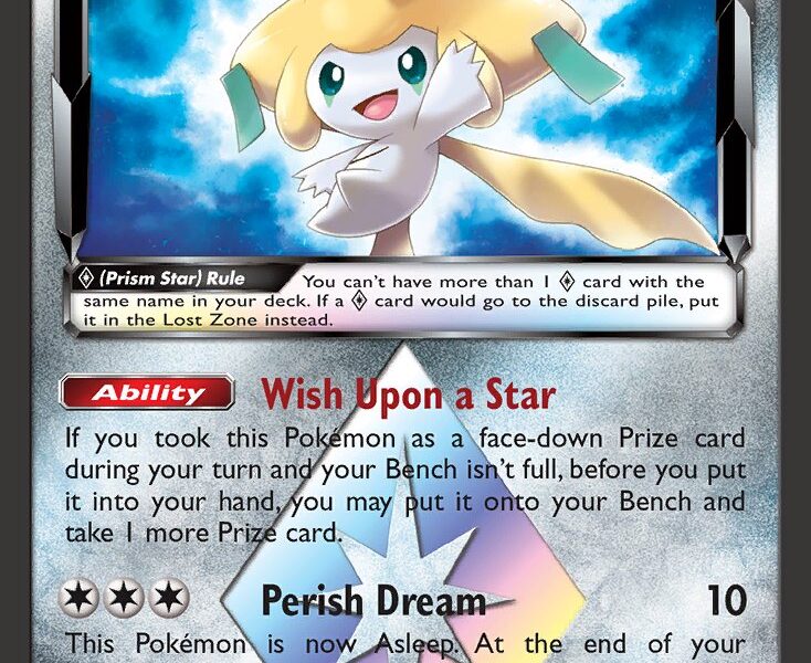 Jirachi p Pokemon Kaart