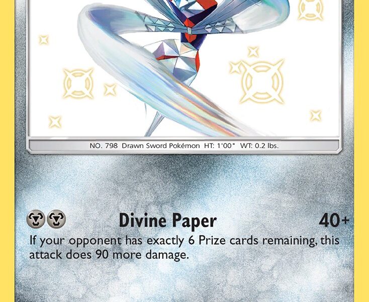 Kartana Pokemon Kaart