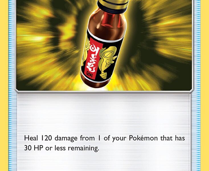 Last Chance Potion Pokemon Kaart