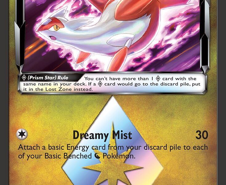Latias p Pokemon Kaart