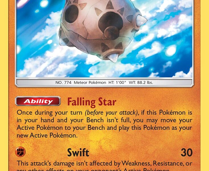 Minior Pokemon Kaart
