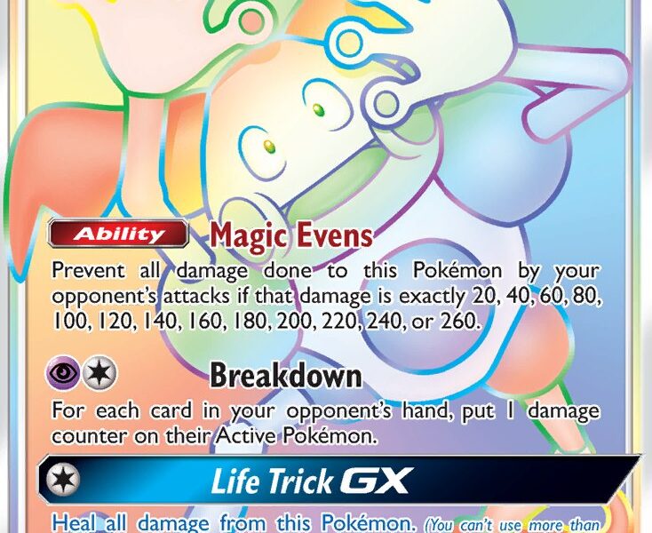 Mr. Mime-GX Pokemon Kaart