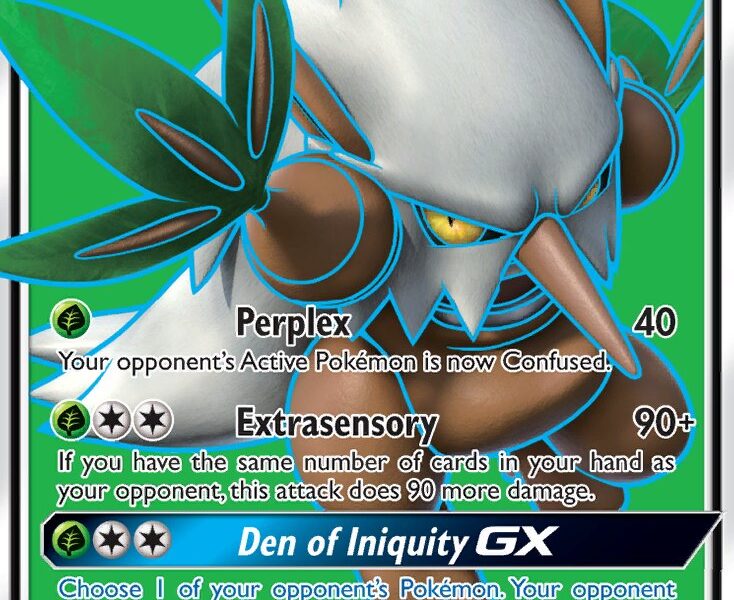 Shiftry-GX Pokemon Kaart