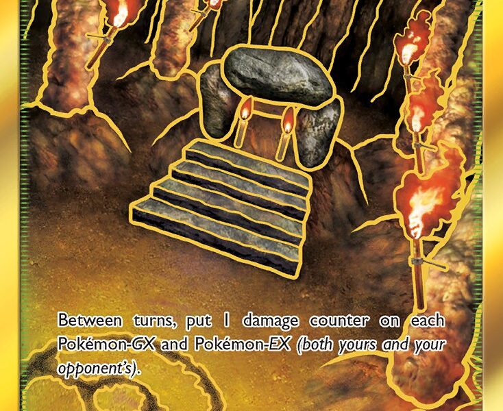 Shrine of Punishment Pokemon Kaart