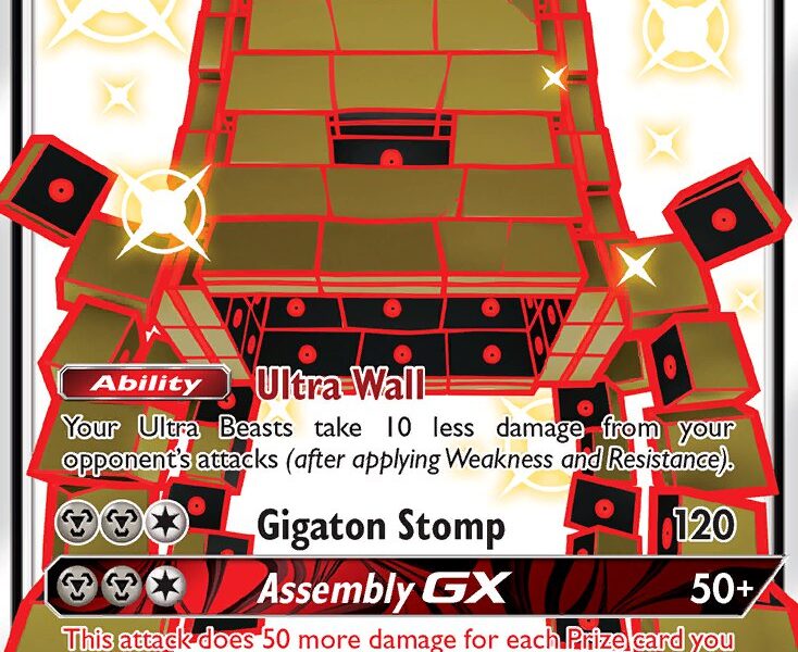 Stakataka-GX Pokemon Kaart
