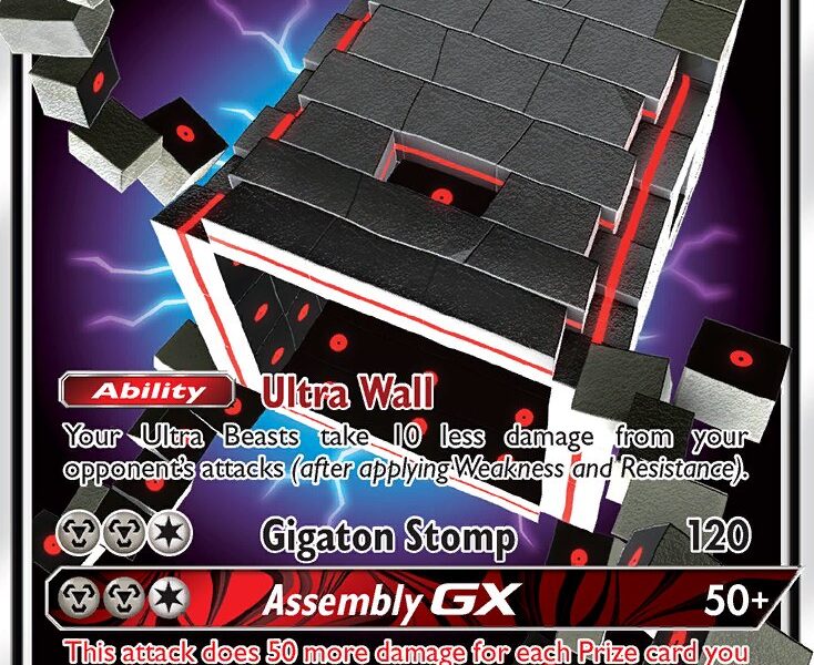 Stakataka-GX Pokemon Kaart