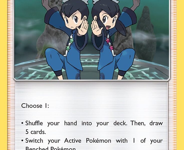 Tate & Liza Pokemon Kaart