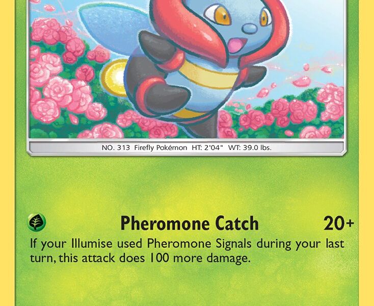 Volbeat Pokemon Kaart