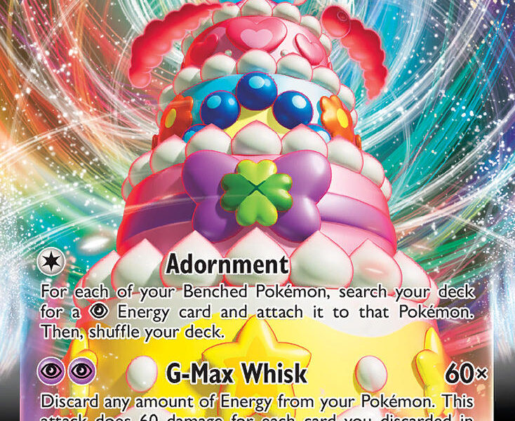 Alcremie VMAX Pokemon Kaart