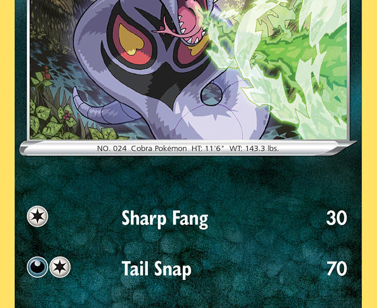 Arbok Pokemon Kaart