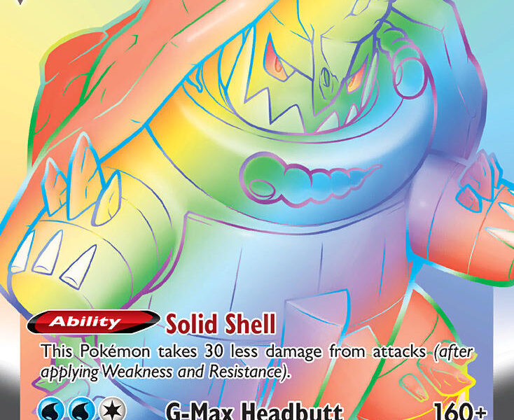 Drednaw VMAX Pokemon Kaart