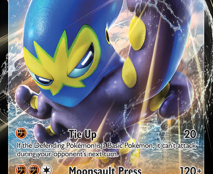 Grapploct V Pokemon Kaart