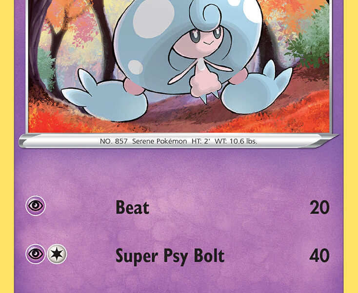 Hattrem Pokemon Kaart