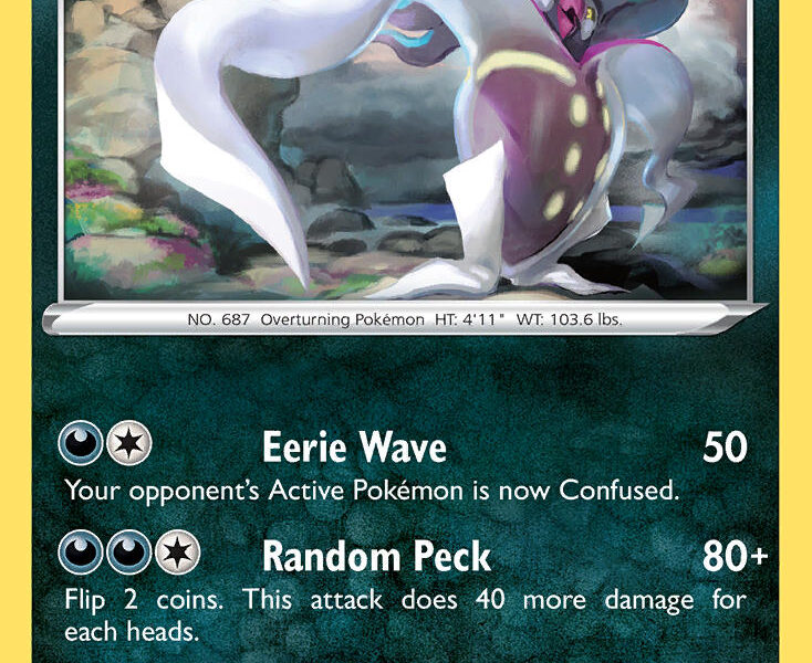 Malamar Pokemon Kaart