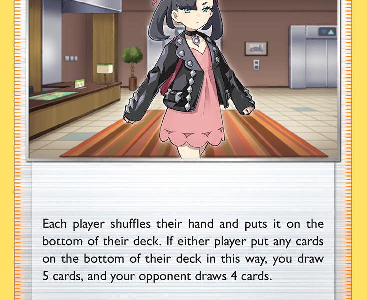 Marnie Pokemon Kaart