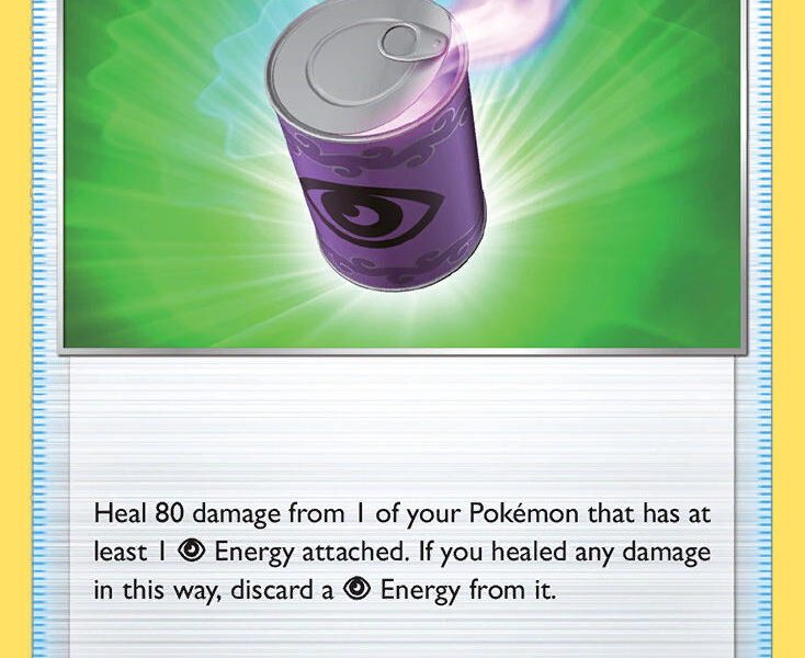 Suspicious Food Tin Pokemon Kaart