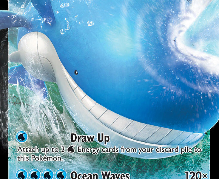 Wailord V Pokemon Kaart