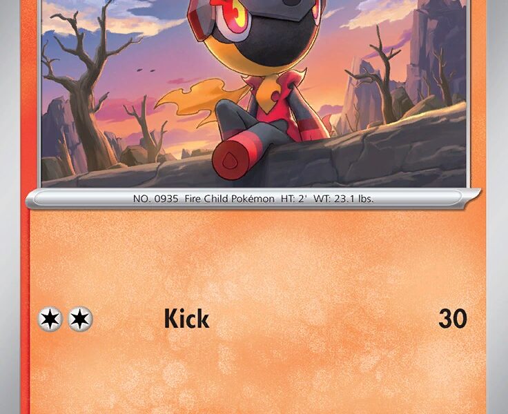 Charcadet Pokemon Kaart