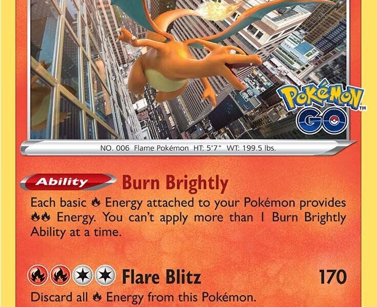 Charizard Pokemon Kaart